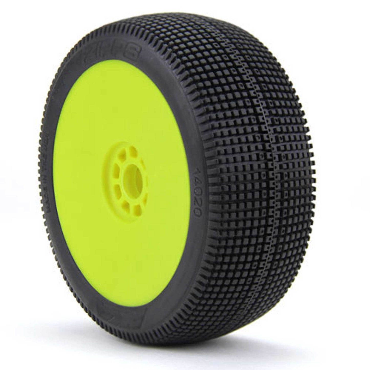 AKA Products 1/8 Buggy ZIPPS (Soft Long Wear) EVO Mtd Yel