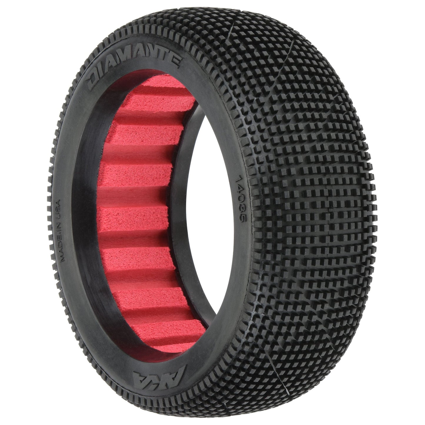 AKA Products 1/8 Diamante SLW F/R Off-Road Buggy Tires (2)