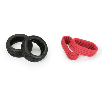 AKA Lux Medium Long Wear Off-Road 1/8 Buggy Tires (2) for