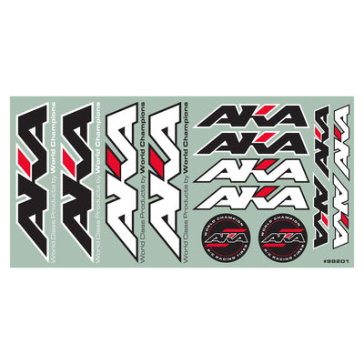 AKA Products AKA Sponsor Decal Sheet, Large