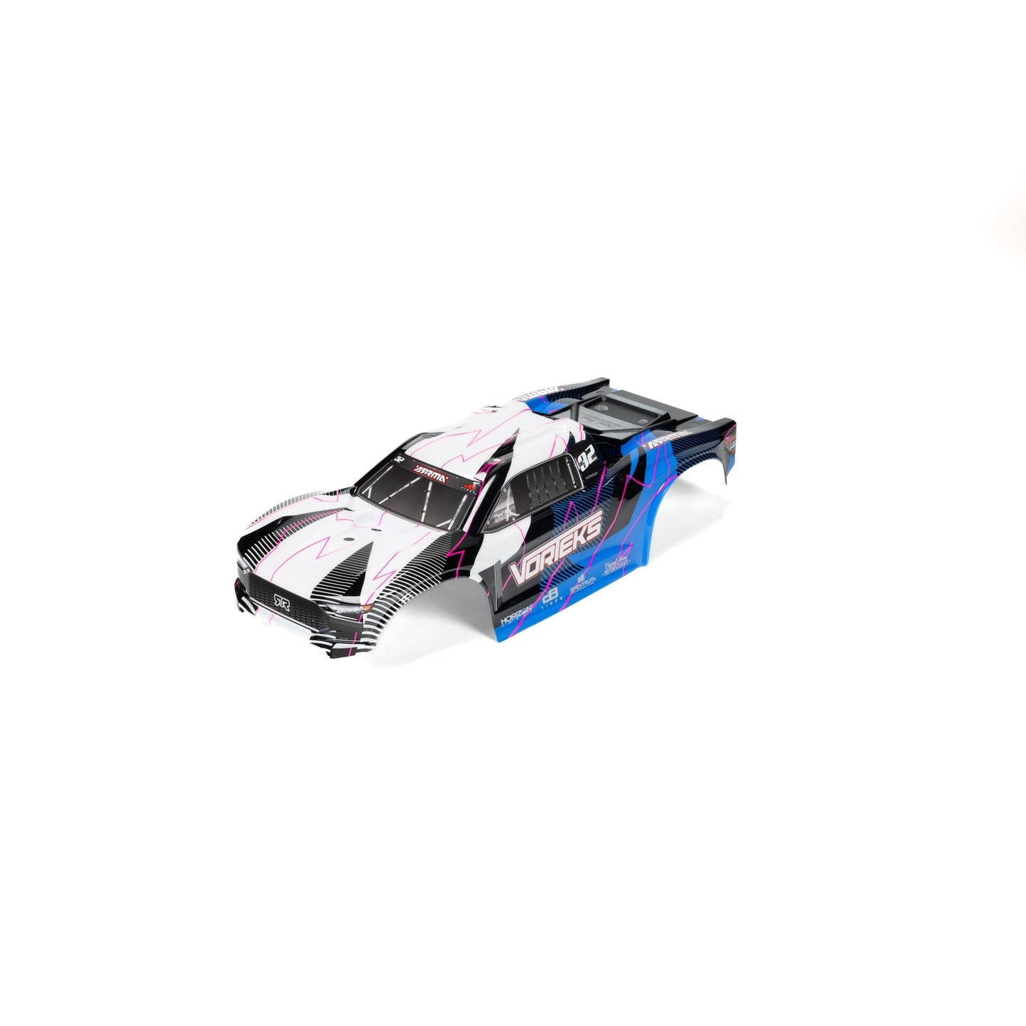 Arrma VORTEKS 2WD Clipless Pntd Dcld Trmd Bdy - Blue