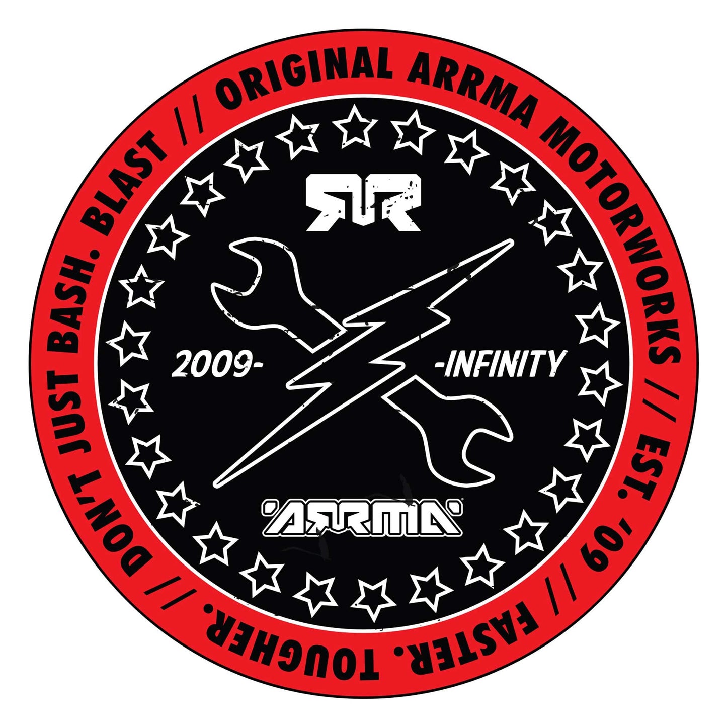 Infinity 3" Sticker
