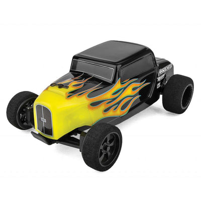 Team Associated 1/28 HR28 Hot Rod 2wd RTR - Yellow Flames