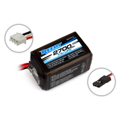 Reedy 2700mAh 2S 7.4V LiPo RX Hump
