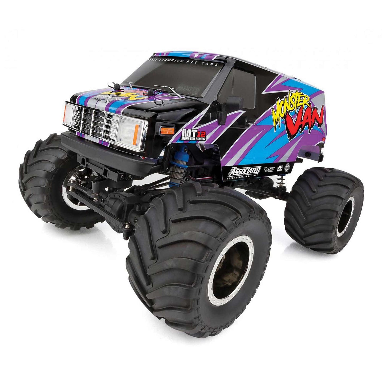 Team Associated 1/12 MT12 Monster Van 4x4 RTR - Purple
