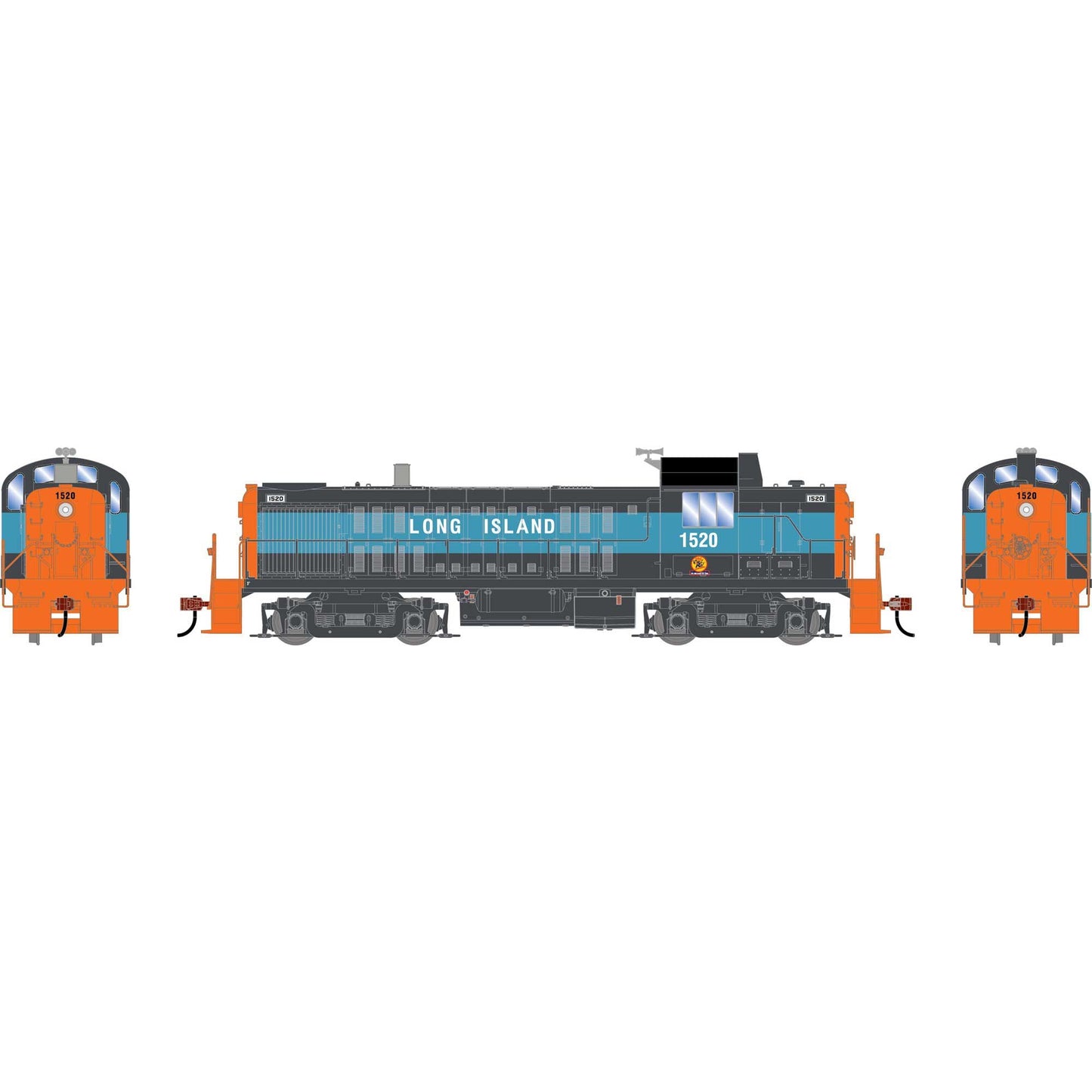 HO ATH RS-3 Locomotive w/DCC & Sound, LIRR #1520