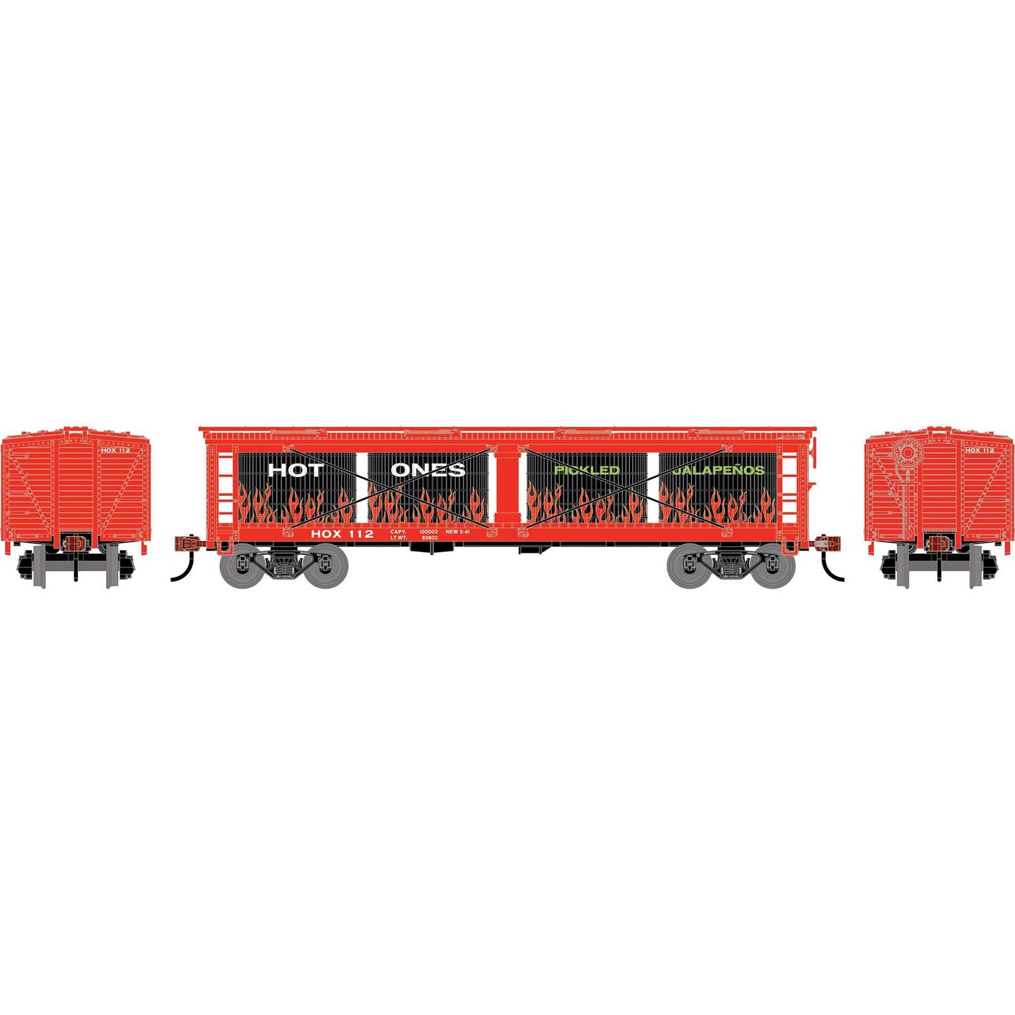 HO ATH 40' Pickle Car, HOX #112
