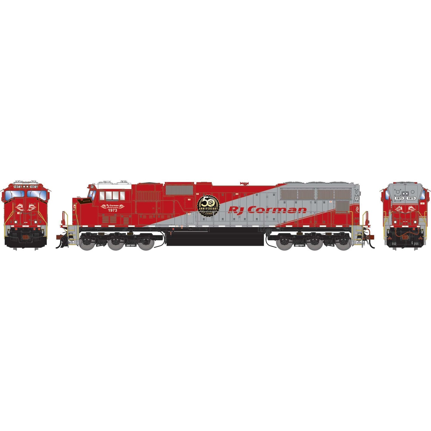 HO SD70M Locomotive, RJCC 50th Anniversary #1973