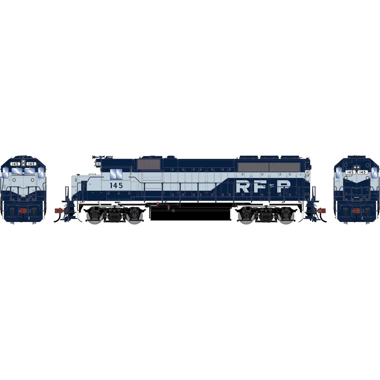 HO GEN GP40-2 Locomotive w/DCC & Sound, RFP #145