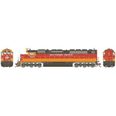 HO GEN SDP45 Locomotive w/DCC & SOUND, Legendary Liveries SP 'Daylight' #3201