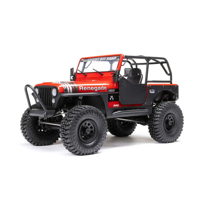 Axial 1/10 SCX10 III Jeep CJ-7 4x4 RTR - Red
