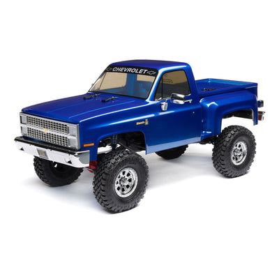 Axial 1/10 SCX10 III Base Camp Chevy K10 Brushed 4x4 RTR - Blue