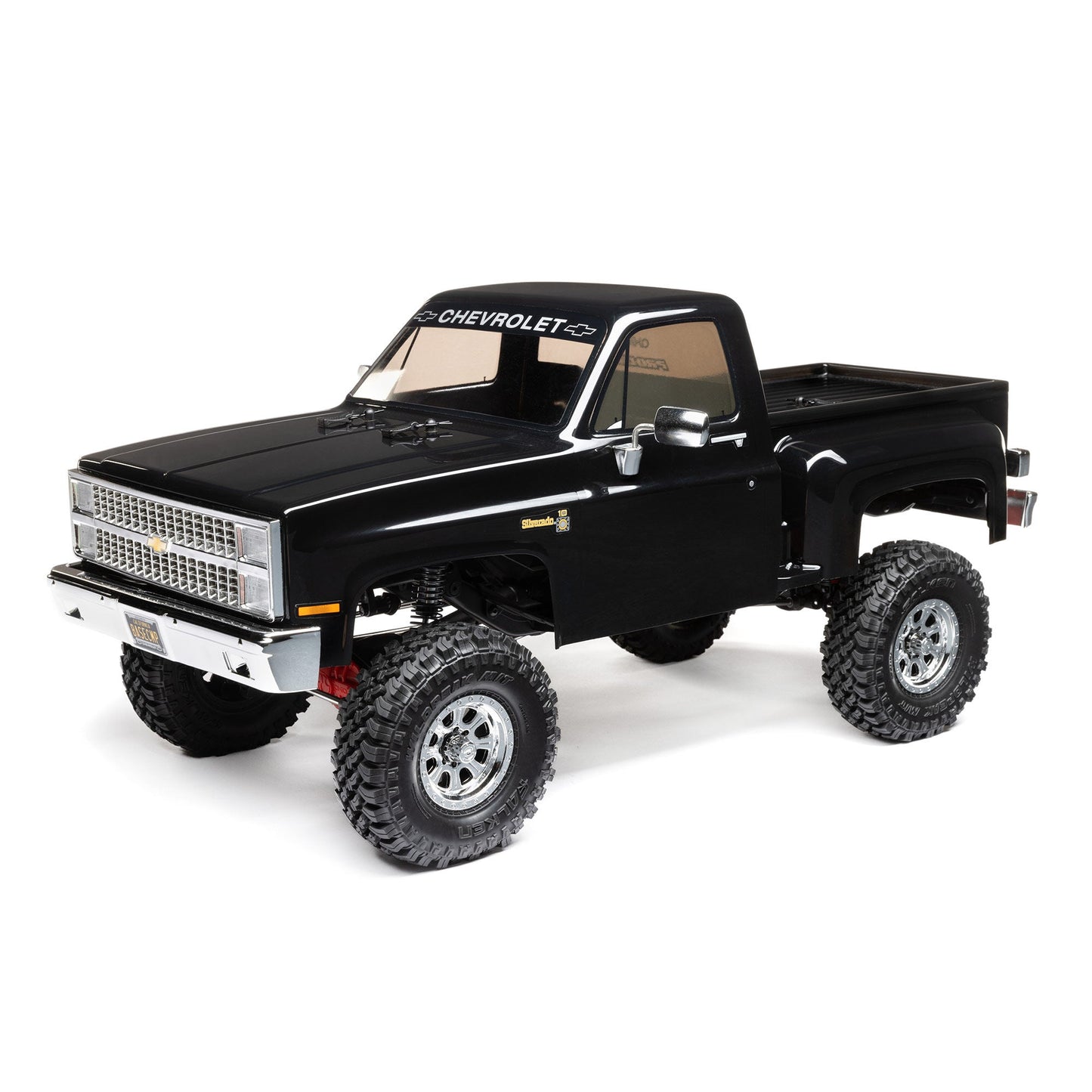 Axial 1/10 SCX10 III Base Camp Chevy K10 Brushed 4x4 RTR -Black