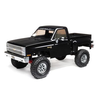 Axial 1/10 SCX10 III Base Camp Chevy K10 Brushed 4x4 RTR -Black