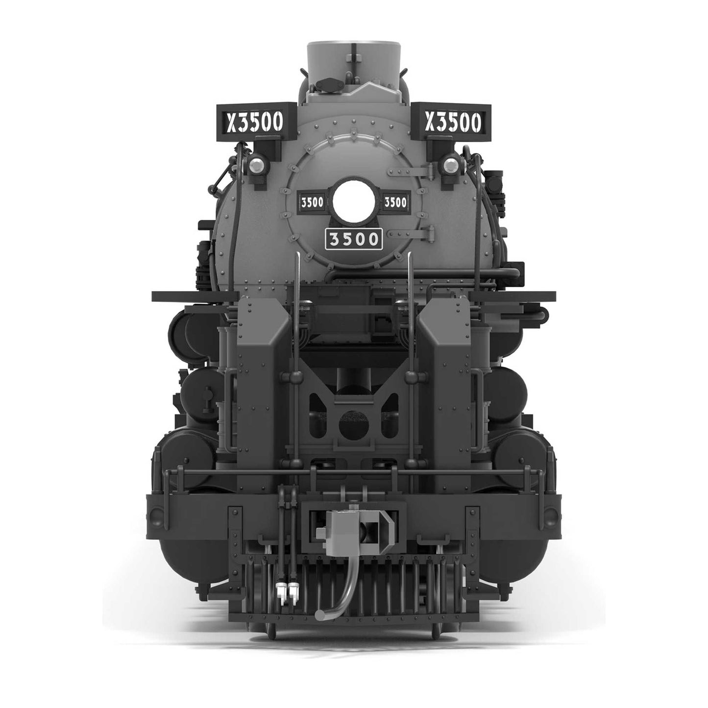 Union Pacific 2-8-8-0 "Bullmoose", SA-C-2, #3514, Post-1944 Appearance w/ 5SA FWH, No-Sound / DCC-Ready, HO