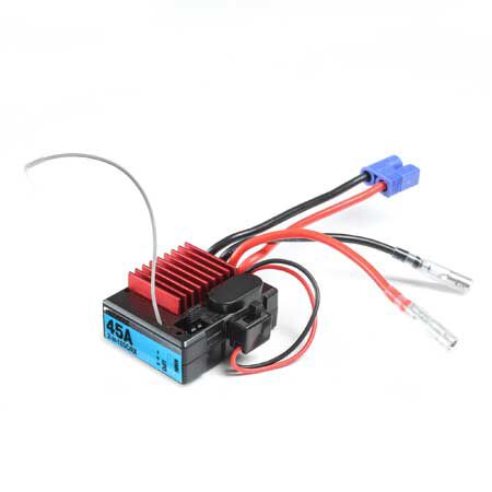 2-in-1 ESC/Rx: 1/10 45A