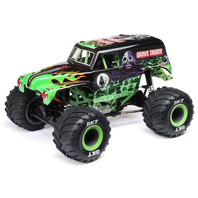 Losi 1/18 Mini LMT Grave Digger Monster Truck 4X4 RTR - Green