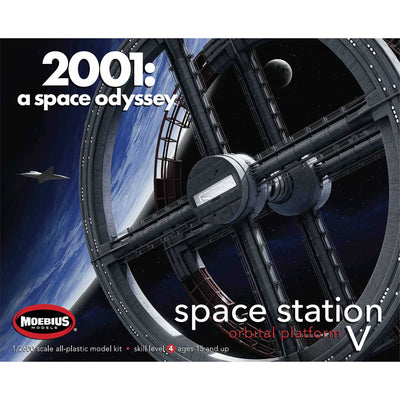 Moebius 2001: Space Station 1/2600 Model Kit