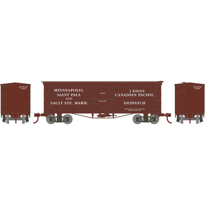 HO RND 36' Old Time Box Car, SOO #14809