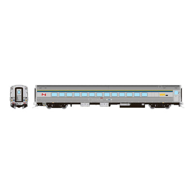HO Budd Small Window Coach: VIA Rail - HEP2 Coach Scheme: #4107