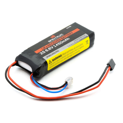 Spektrum 1450mAh 2S 6.6V LiFe Receiver Battery