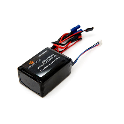 Spektrum 4000mAh 2S 7.4V LiPo Receiver Battery