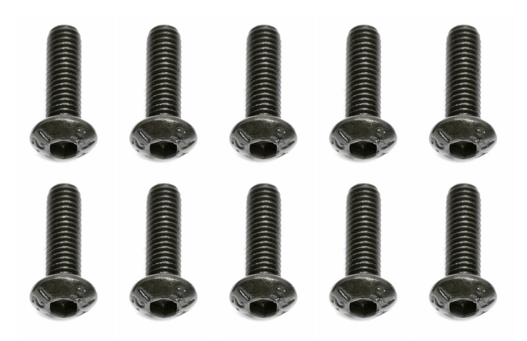 Team Associated M3x10mm Button Head Counter Sunk Screw (10pcs)