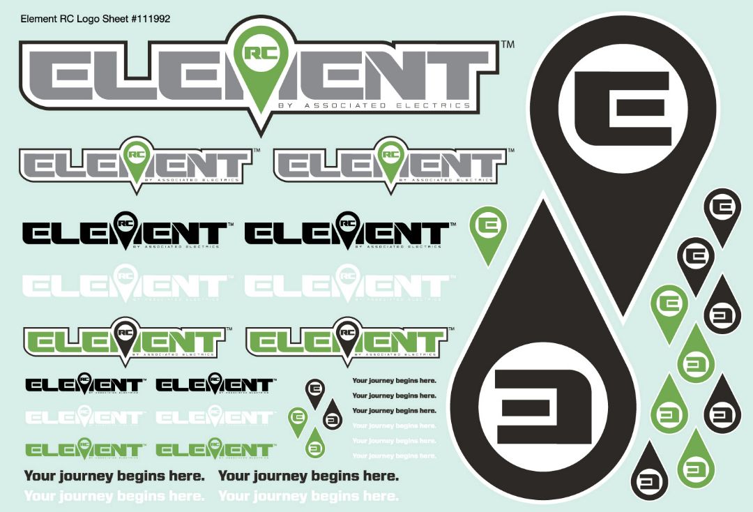 Element RC Element Decal Sheet