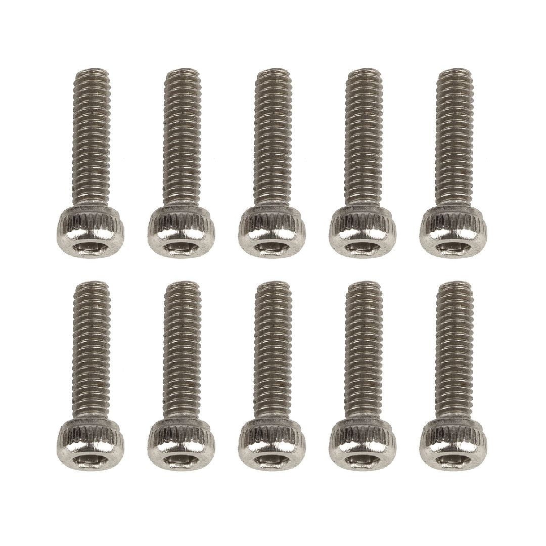 Team Assocoated Screws, M2.6x10mm SHCS, Silver