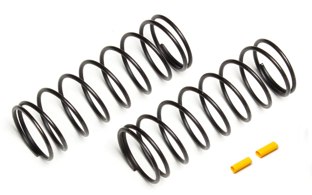 Team Associated Front Springs, Yellow, 5.4 lb/in