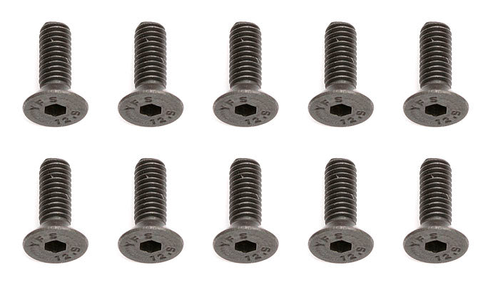 Team Associated M4x12mm Flat Head Counter Sunk Screw (10pcs)