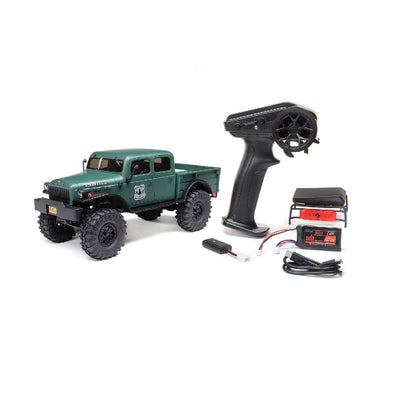 1/24 SCX24 Dodge Power Wagon 4WD Rock Crawler Brushed RTR  Green