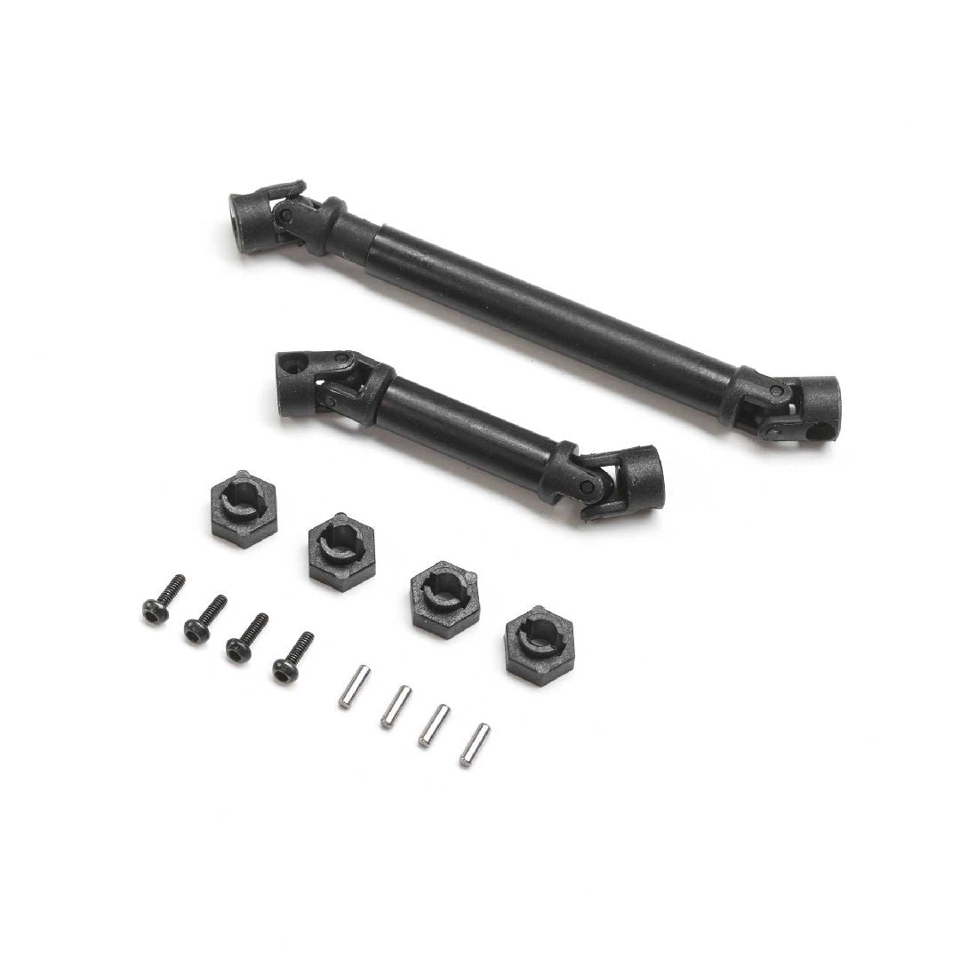 Axial Driveshaft Set, Short & XLong: SCX24
