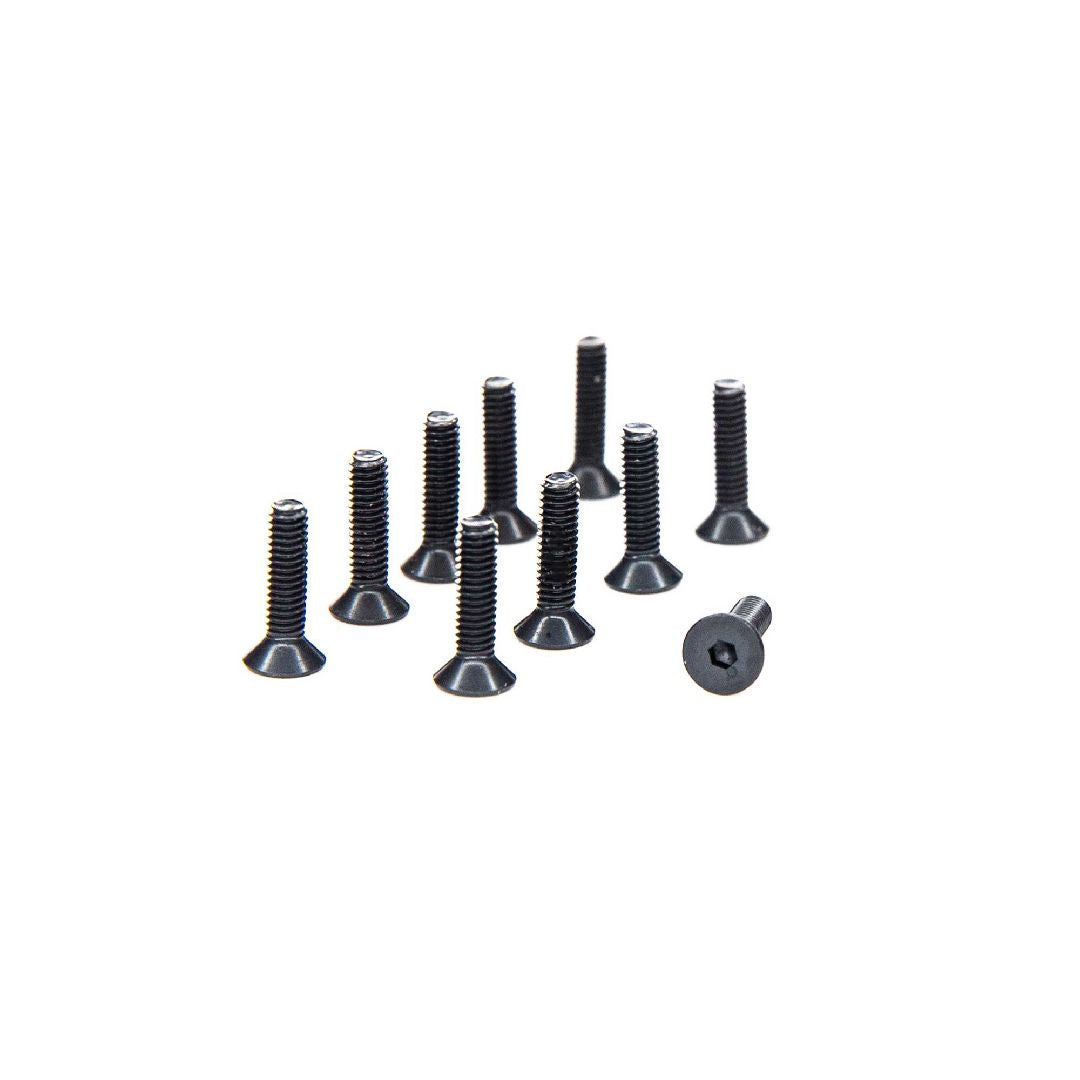 Axial M2.5 x 10mm Flat Head Screws (10)