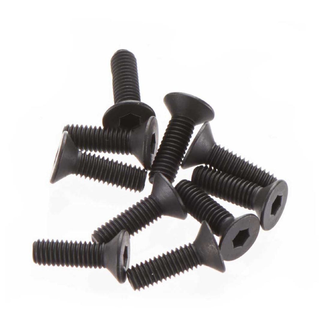 Axial AX31185 M3x10mm Hex Socket Flat Head (10)