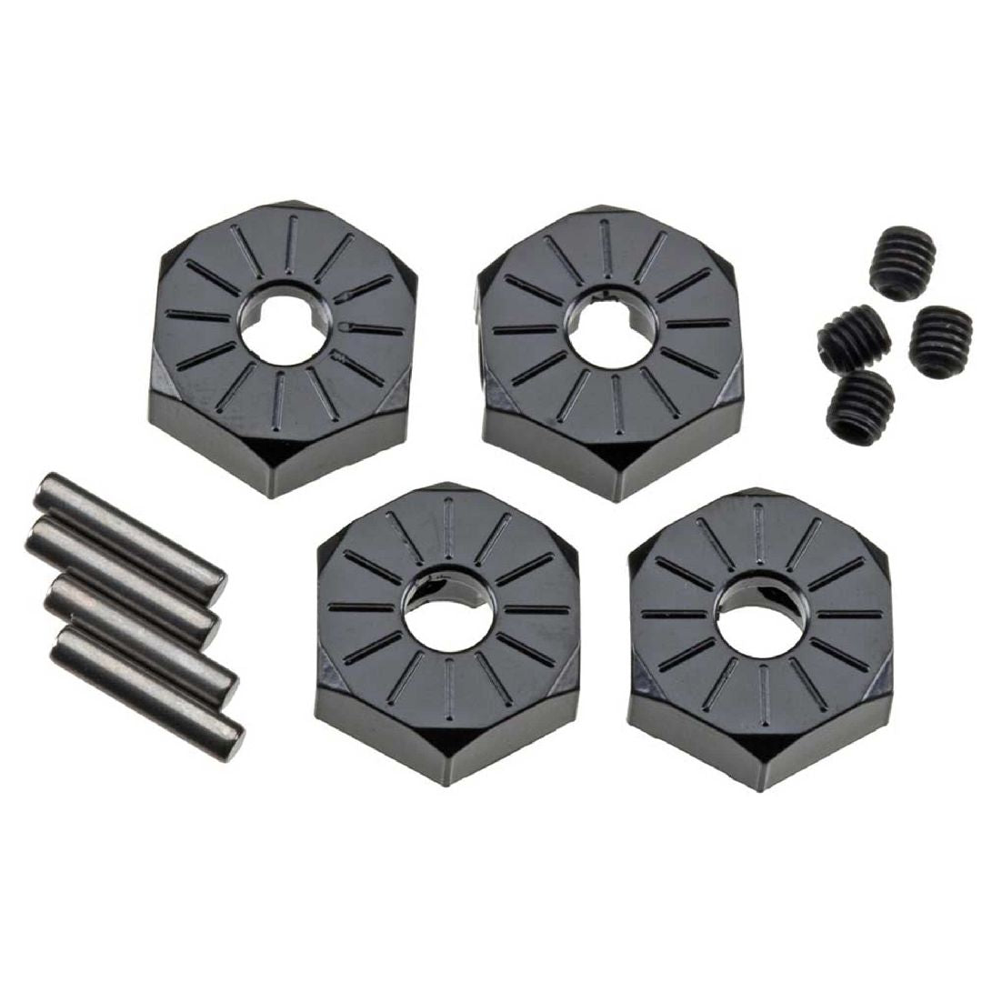 Axial AX30427 Aluminum Hub Narrow 12mm Black (4)