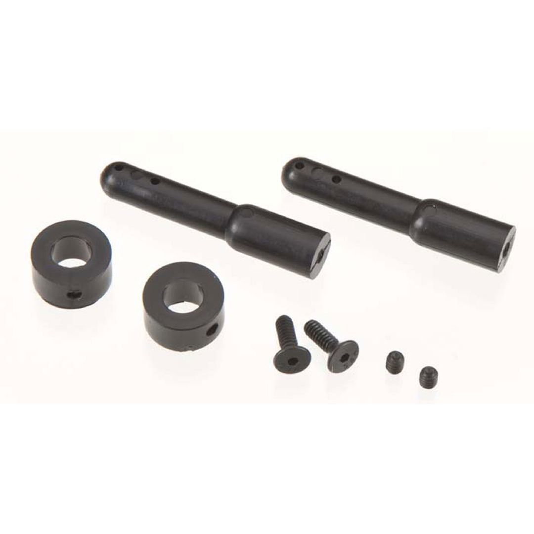 Duratrax Nylon Body Post Black 1.5 (2)