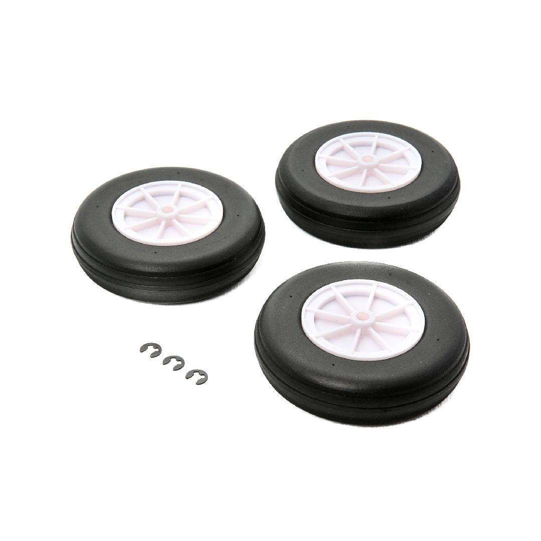 E-Flite Wheel Set (3): Carbon-Z T-28