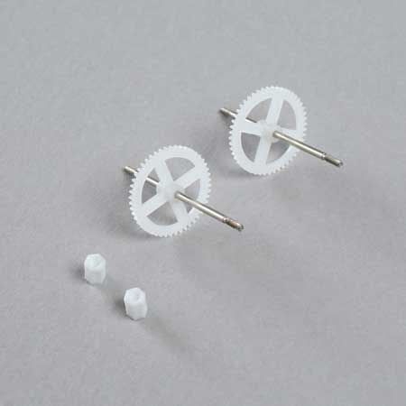E-Flite Prop Shaft with Gear (2): Vapor/Night