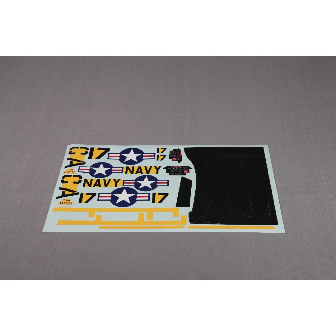 FMS Decals, Yellow: T28 V4 1400mm