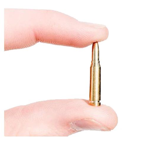 GoatGuns Dummy Brass Rounds for .50 cal models. Non-firing (10)