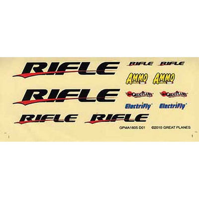 GPM Decal Sheet Rifle EP ARF
