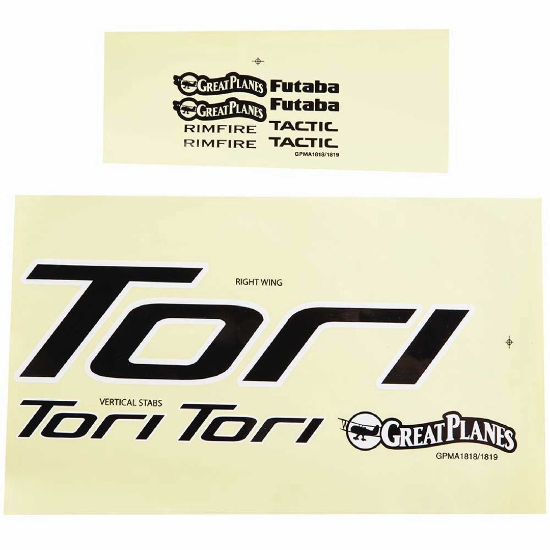 GPM Decals Tori 2M EP Sailplane