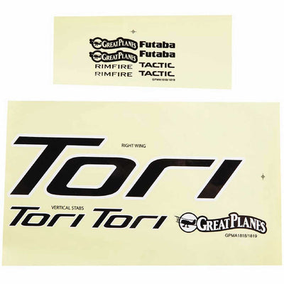 GPM Decals Tori 2M EP Sailplane