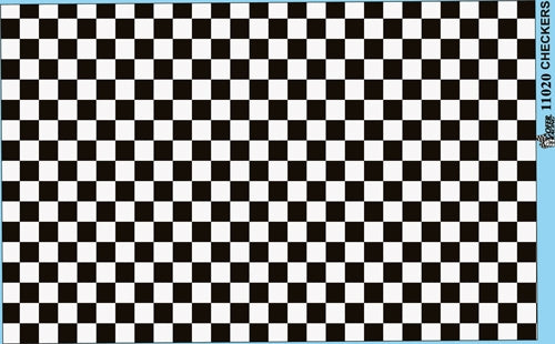 Gofer Racing Checkers Decal Sheet 1/24