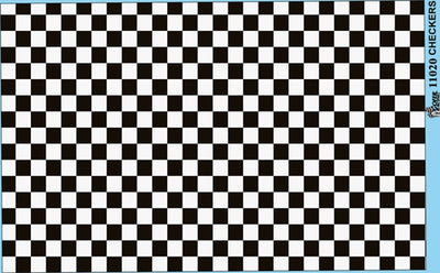 Gofer Racing Checkers Decal Sheet 1/24