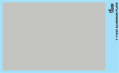 Gofer Racing Aluminum Diamond Plate Model Car Decal 1/24
