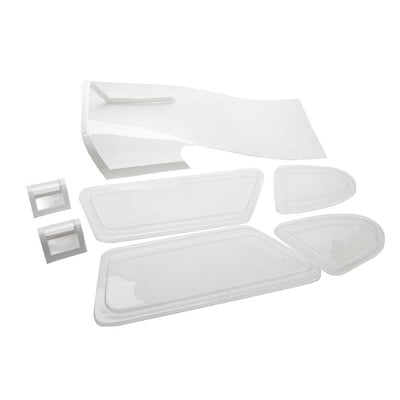Hanger 9 Window Set: XCub 60cc and light covers