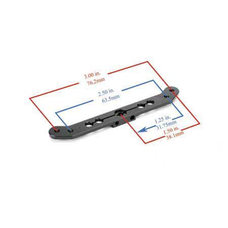 Hanger 9 Aluminum Double Sx Arm, 3 Futaba