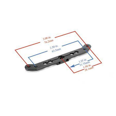 Hanger 9 Aluminum Double Sx Arm, 3 Futaba